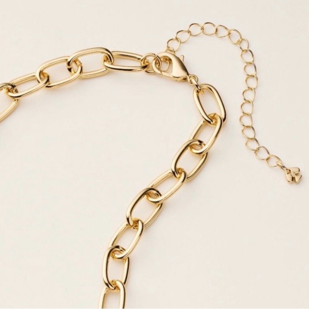 kate spade Gold-Tone Charm Necklace with Red Strawberry and Black Accent - Picture 3 of 7